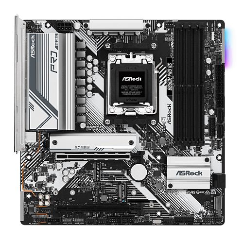 Asrock B650M PRO RS, AMD B650, AM5, Micro ATX, 4 DDR5, HDMI, DP, 2.5G –  Precision PC's