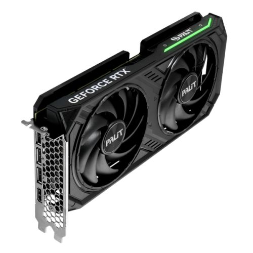 Palit RTX4060 Ti DUAL OC, PCIe4, 8GB DDR6, HDMI, 3 DP, 2685MHz Clock, RGB Lighting, Overlocked